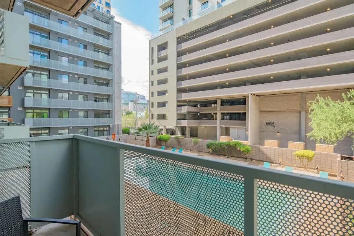 Lejlighed Calm 2Bd - Central Dt - Gym, Pool, Parking - Sleep 8 Phoenix