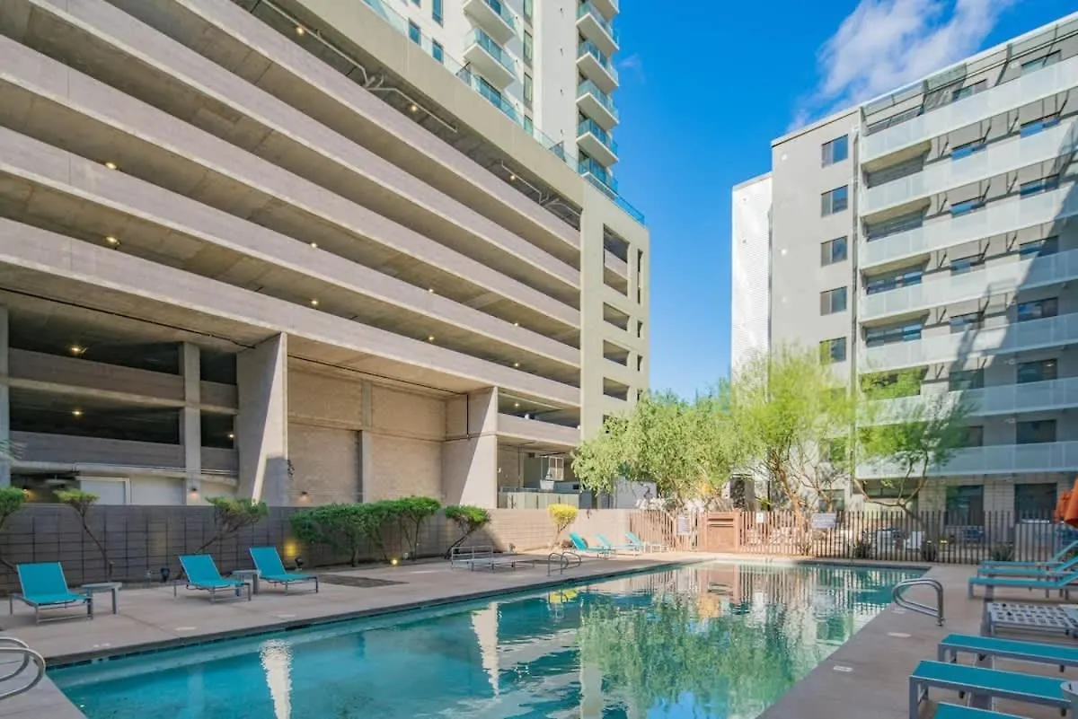 Calm 2Bd - Central Dt - Gym, Pool, Parking - Sleep 8 Phoenix 0*,