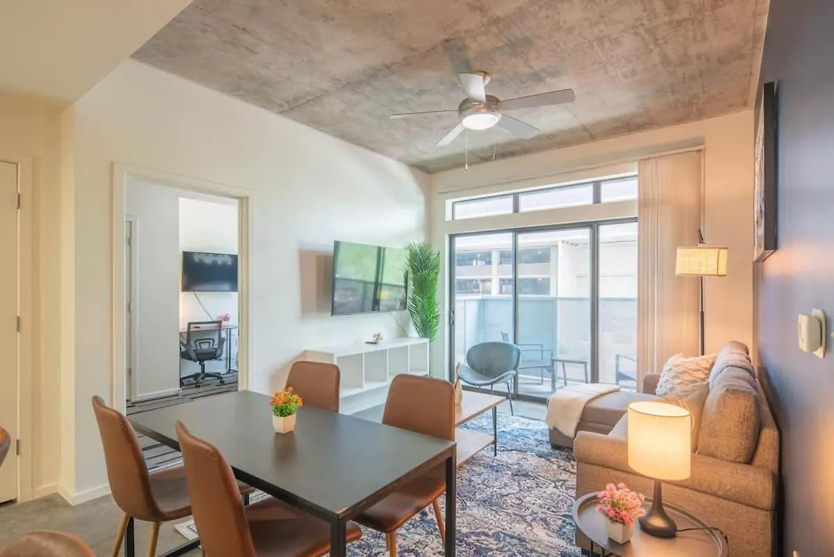 Calm 2Bd - Central Dt - Gym, Pool, Parking - Sleep 8 Phoenix Lejlighed