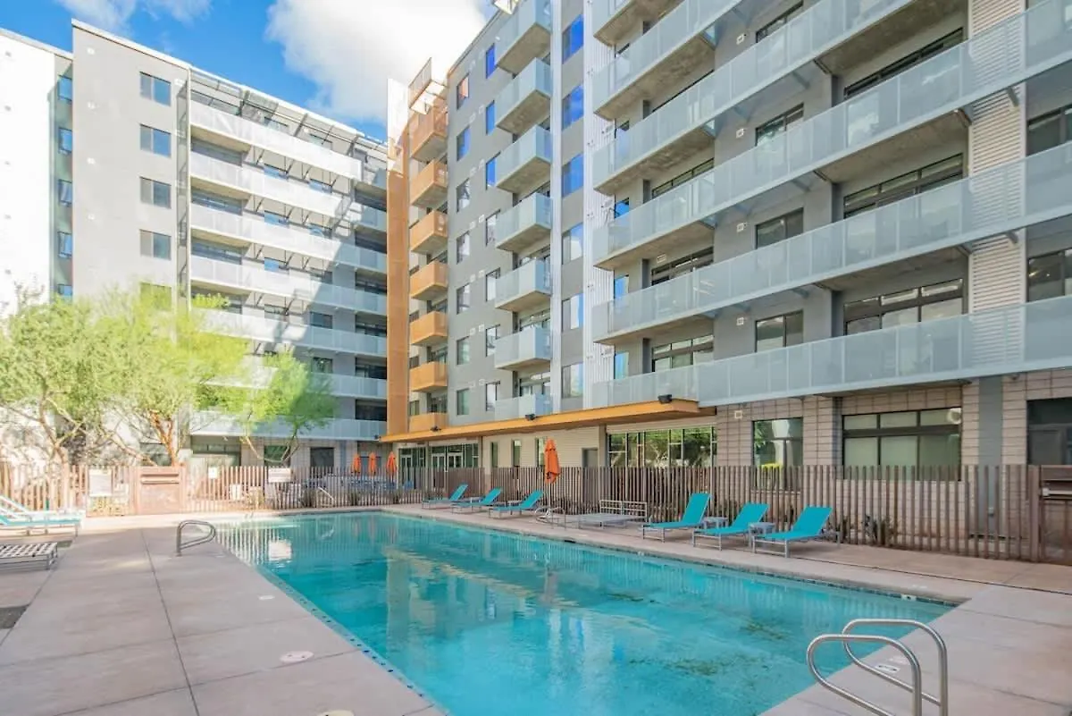 Calm 2Bd - Central Dt - Gym, Pool, Parking - Sleep 8 Phoenix USA